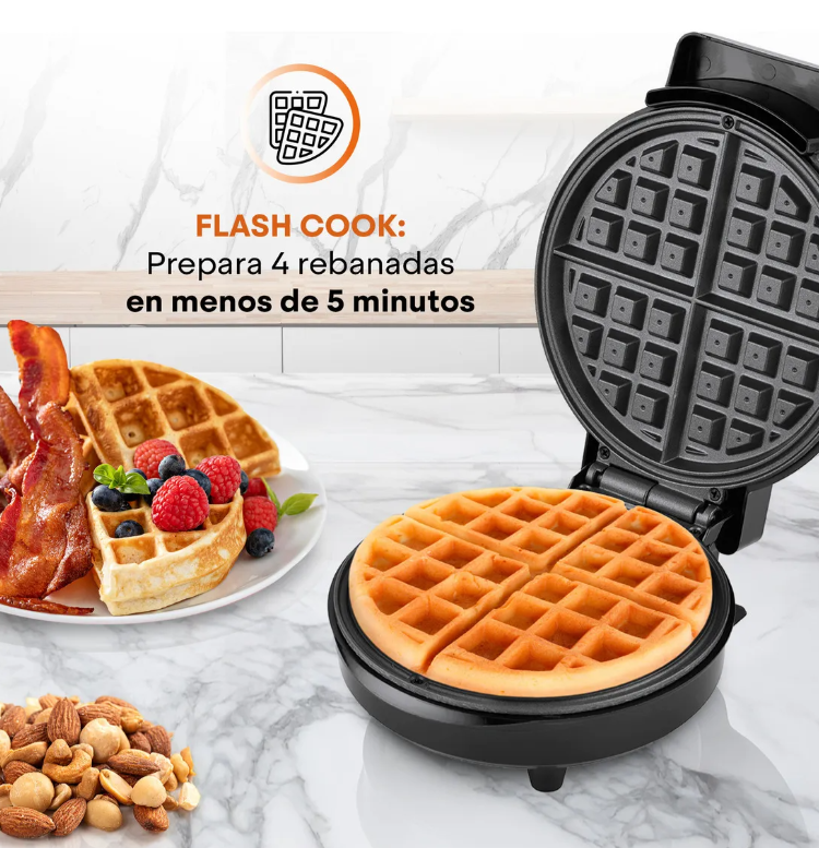 MAQUINA DE WAFLES- WAFLERA REDONDA